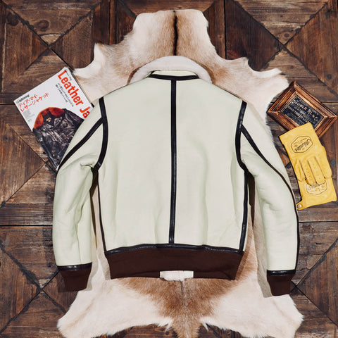 Men's A2 Leather Shearling Flight Jacket