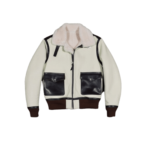 Men's A2 Leather Shearling Flight Jacket