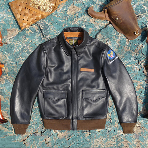 Men's Type A2 Flight Leather Jacket – Crush on Retro