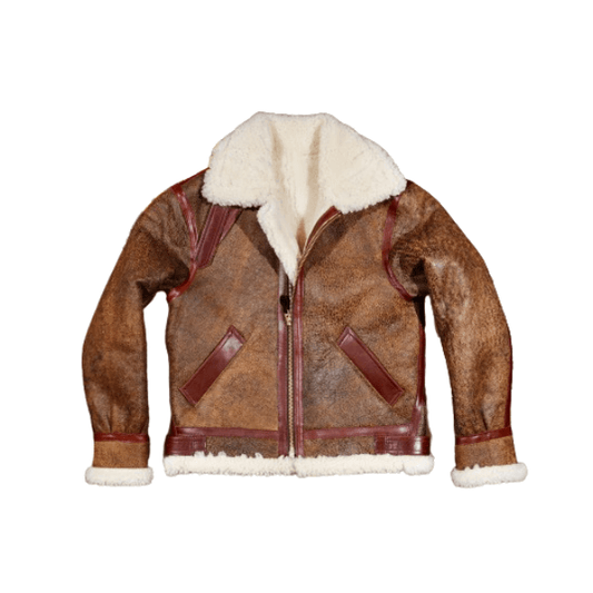 Antique B3 Bomber Shearling Coat