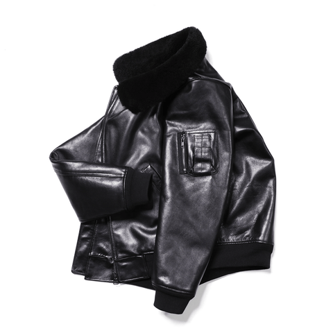 Men's B-15 Bomber Leather Jacket