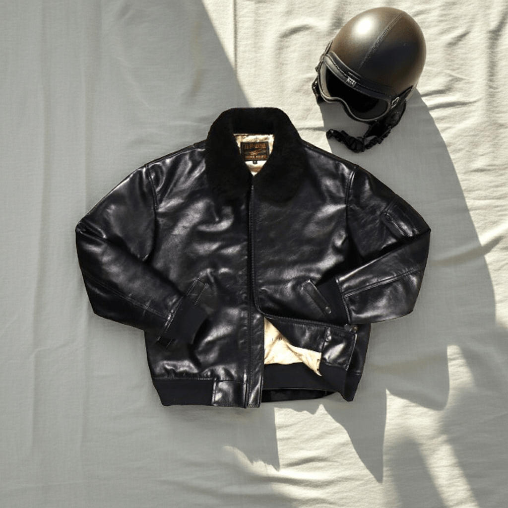 Men's B-15 Bomber Leather Jacket