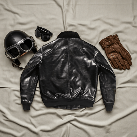 Men's B-15 Bomber Leather Jacket