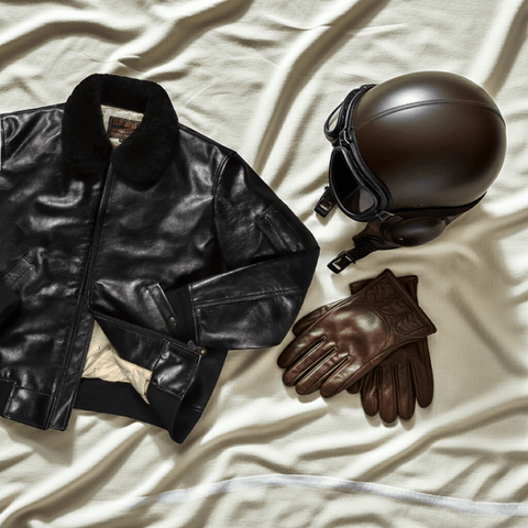 Men's B-15 Bomber Leather Jacket