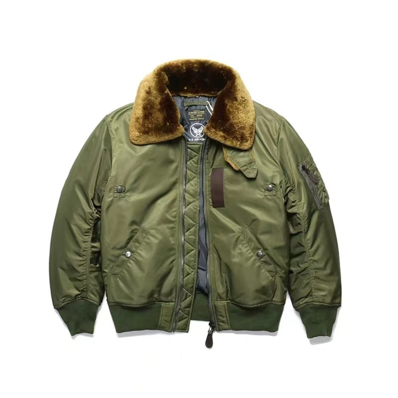 B15 Flight Jacket Detachable Collar