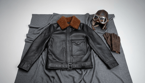 Men's B-2 Flight Leather Jacket