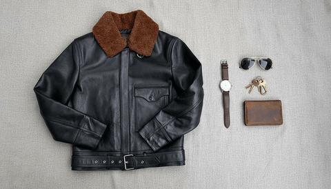 Men's B-2 Flight Leather Jacket