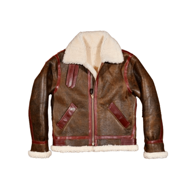 Men's B3 Sheepskin Bomber Coat