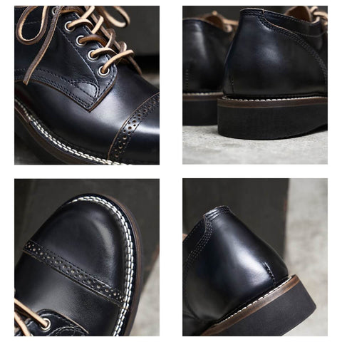 Men's Derby Shoes, Wedge Sole