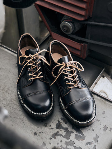 Men's Derby Shoes, Wedge Sole