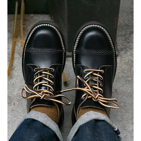 Men's Derby Shoes, Wedge Sole