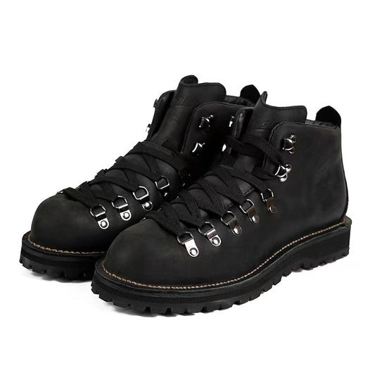 Black Hiking Boots Goodyear