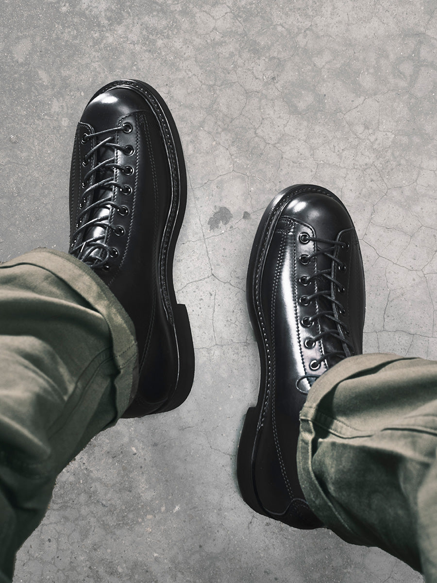 Black Mid-Top Monkey Boots Black Mid-Top Monkey Boots