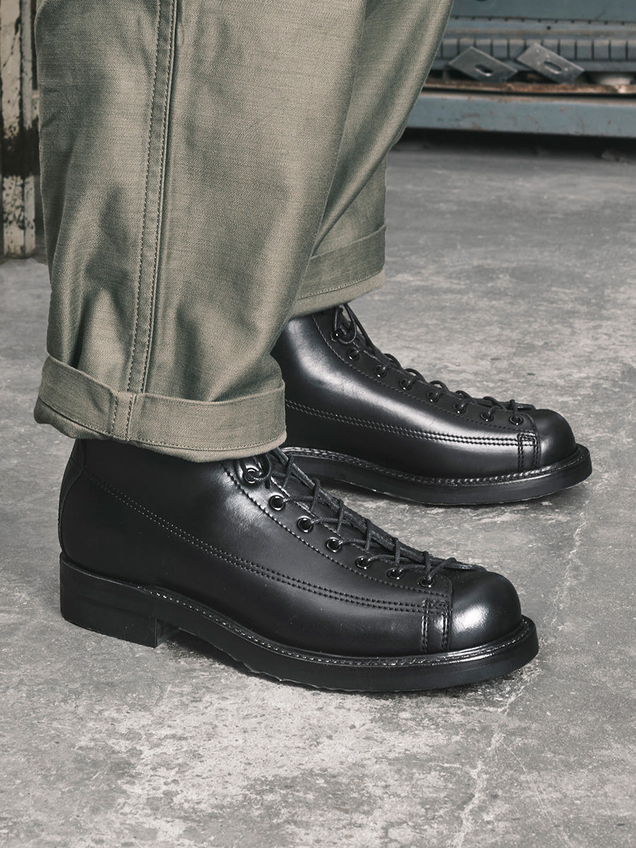 mens lined dress boots Men's Fur-Lined Combat Dress Boots