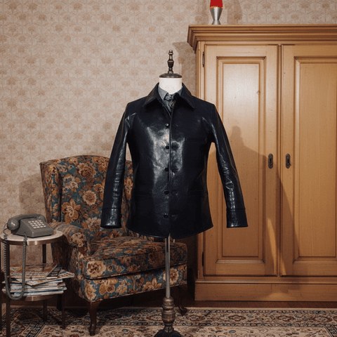Men's Brakeman Leather Coat