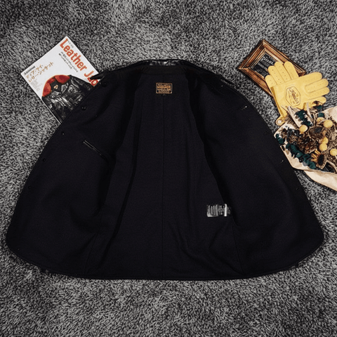 Men's Brakeman Leather Coat