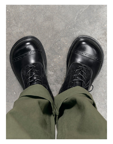 Broad Toe Balmoral Boots