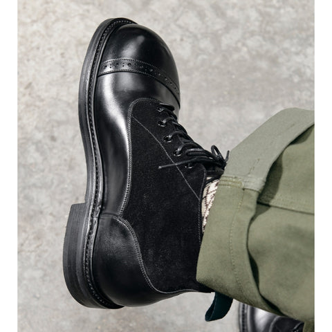 Broad Toe Balmoral Boots