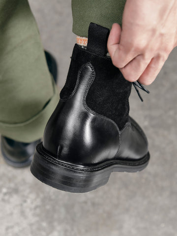 Broad Toe Balmoral Boots