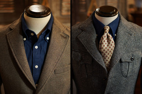 Men's Indigo Button-Down Collar Shirt