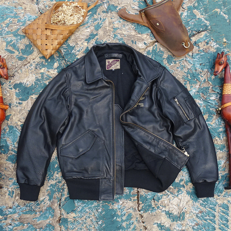 Vintage flight jacket sales