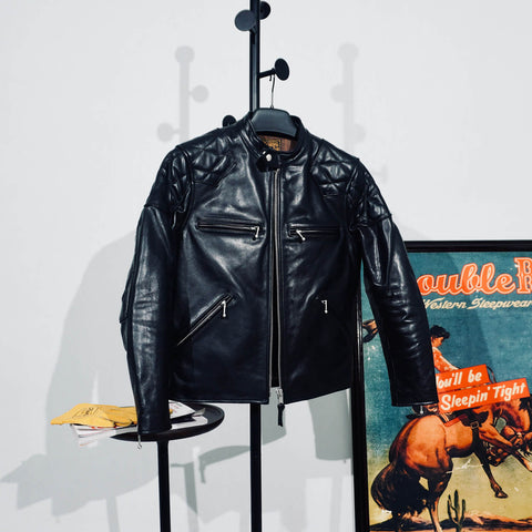 Men's Cafe Racer Leather Jacket