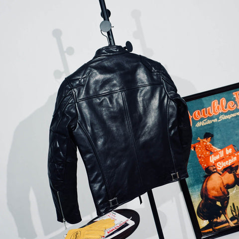 Men's Cafe Racer Leather Jacket
