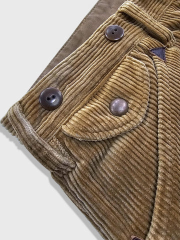 Men's Western Corduroy Pants Camel