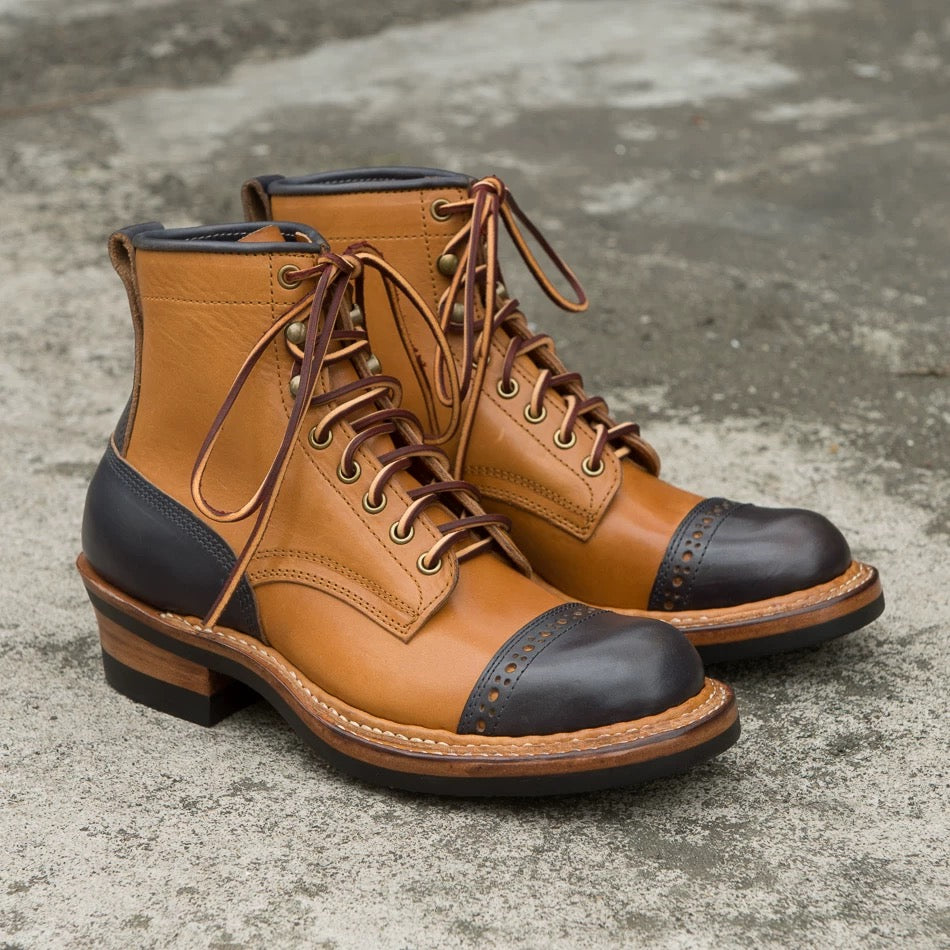 Men's Cap Toe Timber Boots