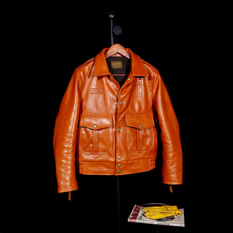 Men's Chicago Police Style Riding Jacket