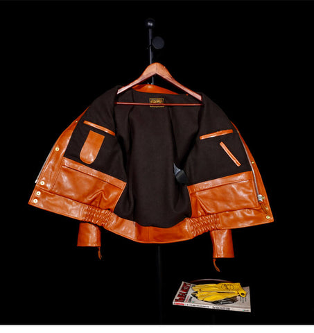 Men's Chicago Police Style Riding Jacket