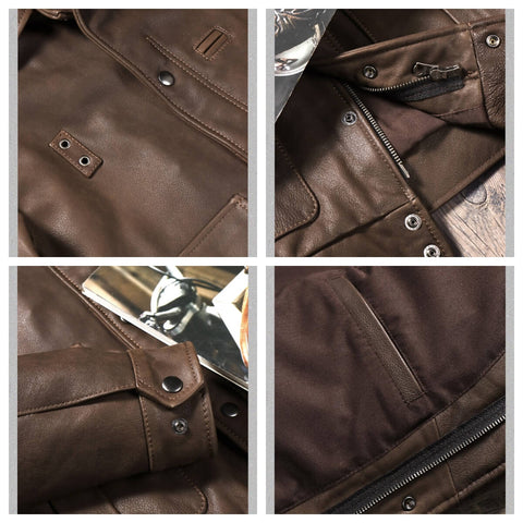 Men's Chicago Police Style Riding Jacket