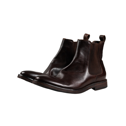 Bottines Chelsea en cuir pour hommes