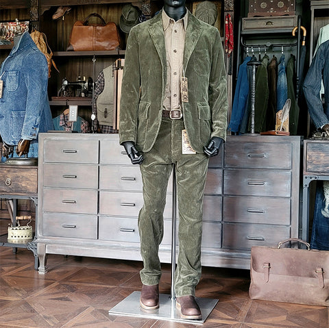 メンズ コーデュロイ ストレートパンツ