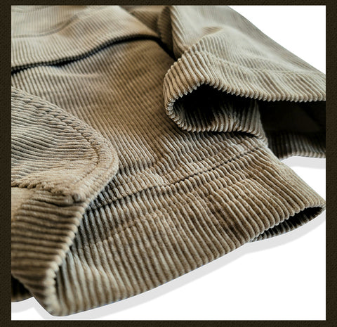 Men's Corduroy Suit Jacket Khaki