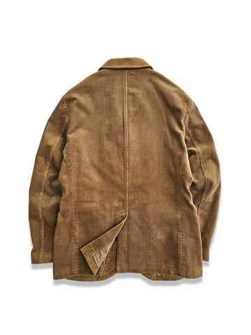 Men's Corduroy Suit Jacket Camel