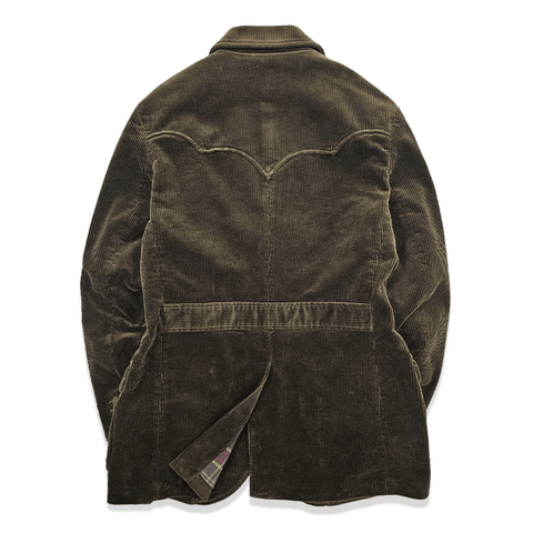 Men's Corduroy Suit Jacket, Olive