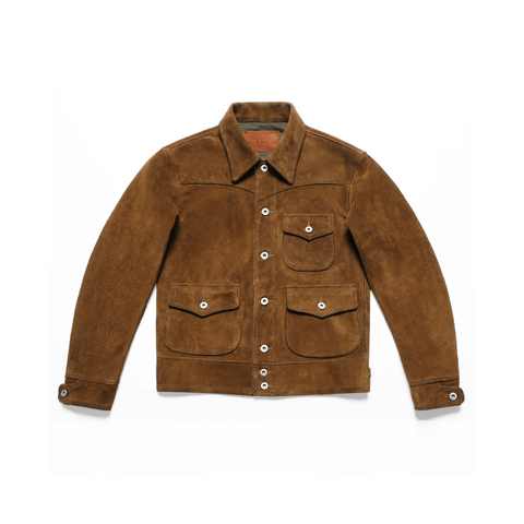 Men's Cow Suede Western Jacket