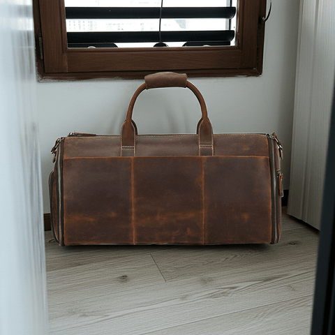 Crazy Horse Foldable Duffel Bag