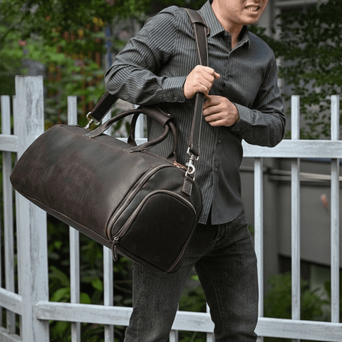 Crazy Horse Foldable Duffel Bag