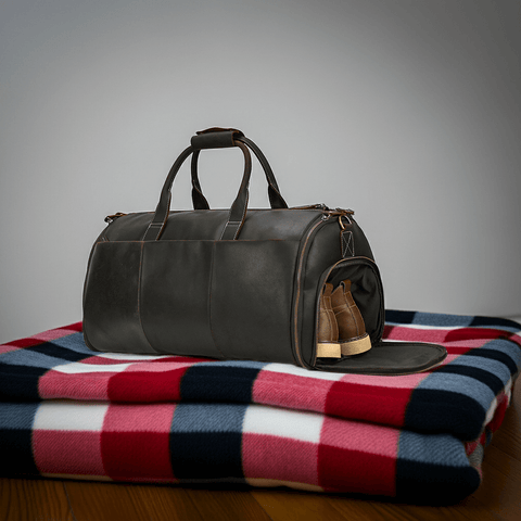 Crazy Horse Foldable Duffel Bag