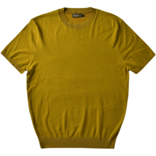 T-shirt en tricot à col rond pour homme