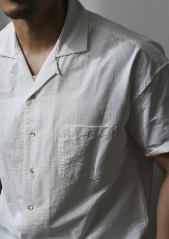 Men's Cuban Collar Shirt Short Sleeves