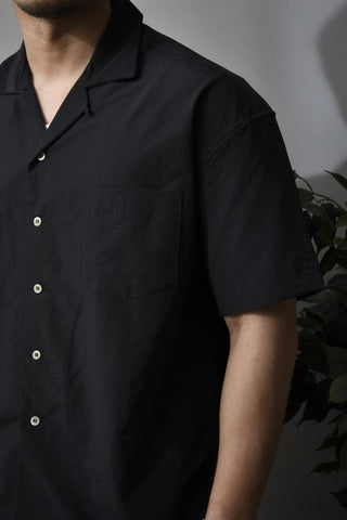 Men's Cuban Collar Shirt Short Sleeves