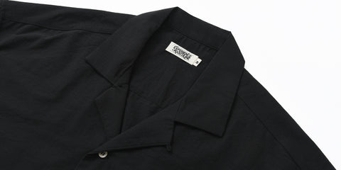 Men's Cuban Collar Shirt Short Sleeves