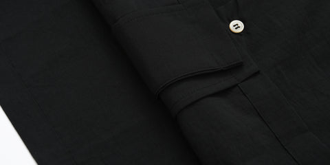 Men's Cuban Collar Shirt Short Sleeves