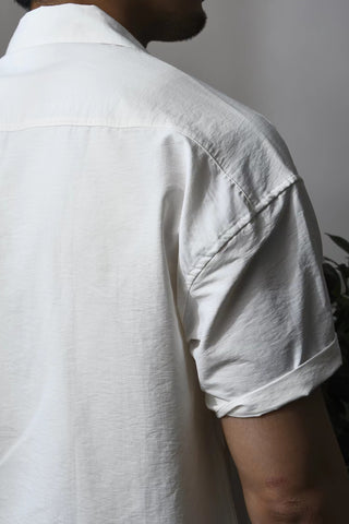 Men's Cuban Collar Shirt Short Sleeves