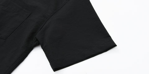 Men's Cuban Collar Shirt Short Sleeves