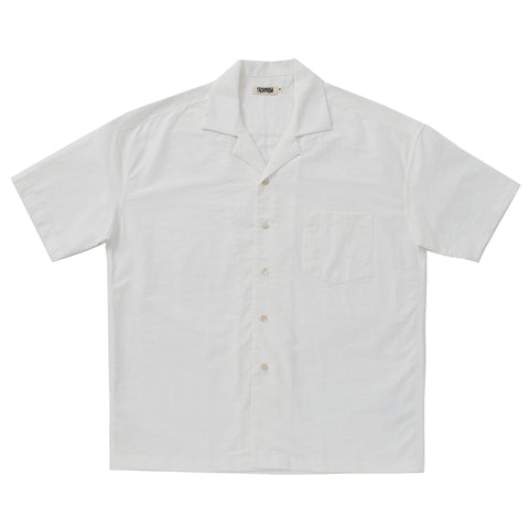 Men's Cuban Collar Shirt Short Sleeves