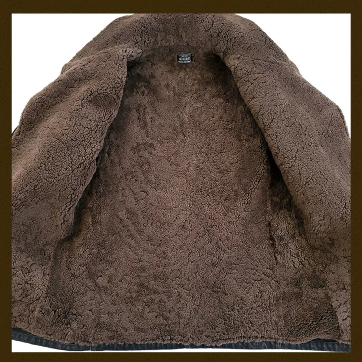 Men's Fleece-Denim Ranch Jacket